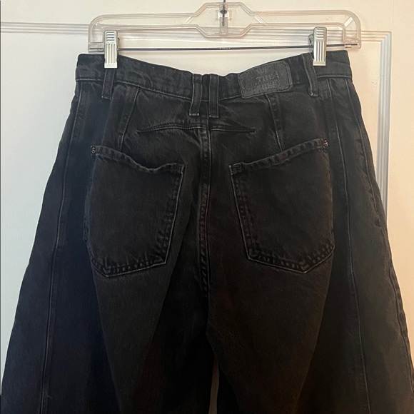 FP Movement by Free People Black Wide Leg Jeans - Picture 4 of 4